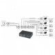 Distributeur vga (hd 15) 1 entree / 8 sorties Itc 7701