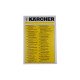 Sacs aspirateur fp303 boite de 3 sacs Karcher ASW1060903
