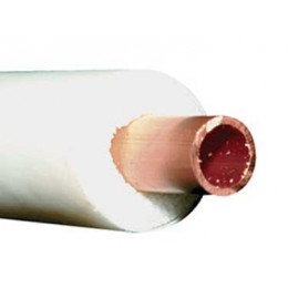 Cuivre monotube m1 1/4 x 0.8mm tube gaine 1/4 long. 50m Wpro 484000000057