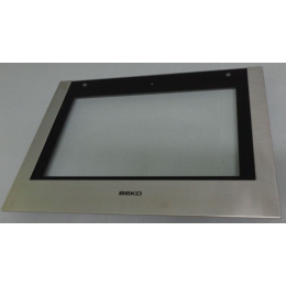 Front inner door inner glass g pour four Beko 210441478