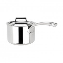 Casserole 16 cm et couvercle inox brillant saint germain Sitram 711662