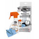 Kit nettoyant surfaces inox spray 250 ml + lingette Wpro 484000000682