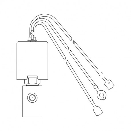 Valve. pour four Electrolux 311228901