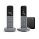 Telephone sf dect duo cl390a gris avec repondeur Gigaset L36852-H2922-N103