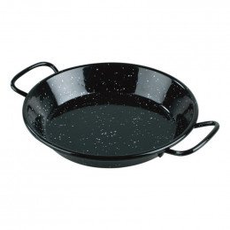 Plat paella emaille 32cm Lacor LA60182