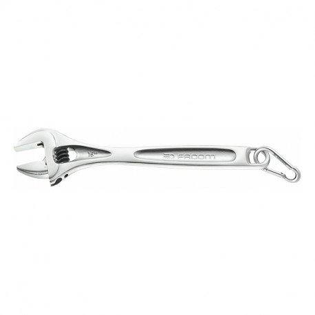 Cle a molette 10 pouces chromee longueur 255 mm Facom 113A.10C