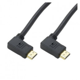 Cordon hdmi 1.4 - 2m coude coude lateral Itc 307892