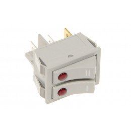 Interrupteur double lumineux pour radiateur Delonghi 5108007900