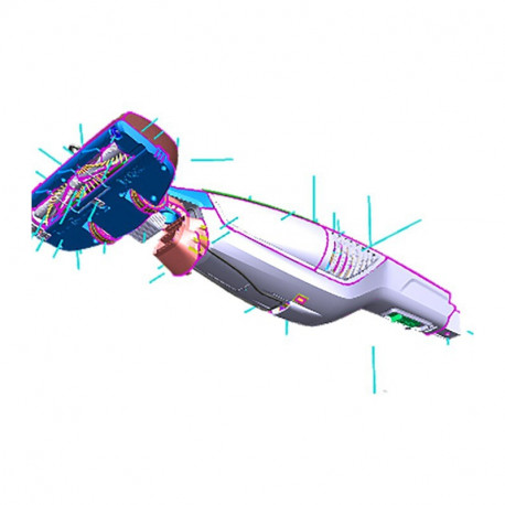 Injecteurebordeaux connecteure pour aspirateur Aeg 219903660