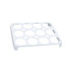 Compartiment a oeufs blanc 198 pour refrigerateur aspirateur Electrolux 14011948301