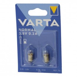 Ampoules argon v714 3.5v 0.2ah Varta 714000402