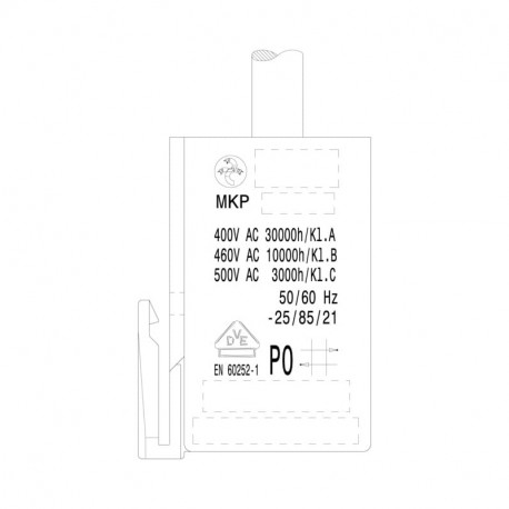 Condensateur de marche pour refrigerateur Aeg 226041754