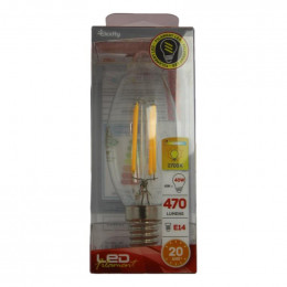 Ampoule led filament flamme 4w e14 470 lumens 2700k Elexity 455047