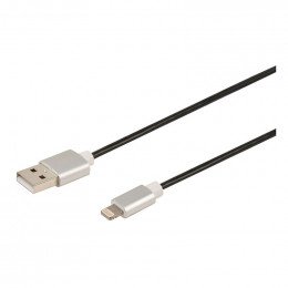Cable lightning gris metal 1m erard connect Itc 728339