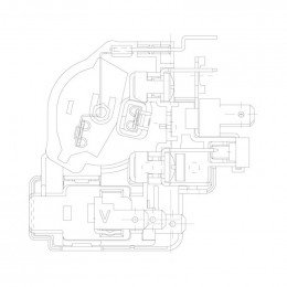 Dispositif de demarrage avec p pour refrigerateur Aeg 242561077