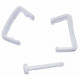 Embout de glissiere kit pour lave-vaisselle Brandt 31X6922