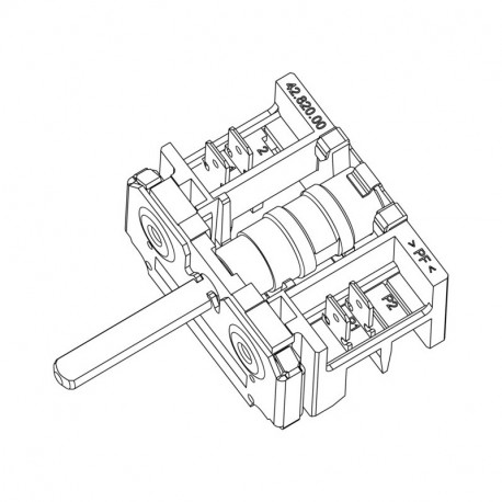 Interrupteur four pour cuisiniere Electrolux 342149301