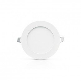 Plafonnier led diam 120mm 6w 3000k blanc chaud Miidex 7749