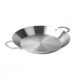 Plat a paella 34cm en inox Lacor LA60834