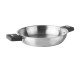 Poele inox 20 cm gamme combi sans manche Lacor LA56720