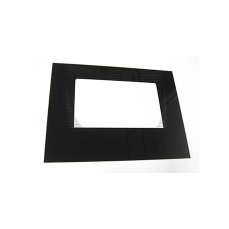 Verre porte noir indesit pour four Whirlpool C00075701