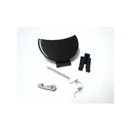 Poignee complete porte black m pour lave-linge Indesit C00269723