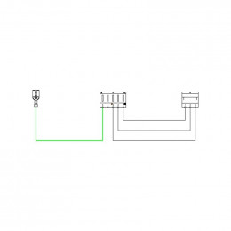 Rampe moteur module electroniq pour seche-linge Aeg 14004927701