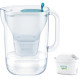 Carafe filtrante style 2.4l + 1 filtre all-in-1 inclus Brita 1051124