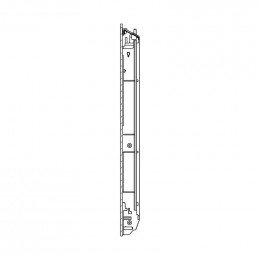 Hublot inox 592x470 pour four Electrolux 14003247938