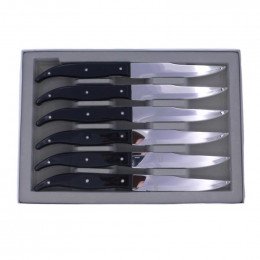 Coffret 6 couteaux a steak dentes Arcos AR372406