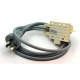 Cable de raccordement pour lave-vaisselle Bosch 00498263