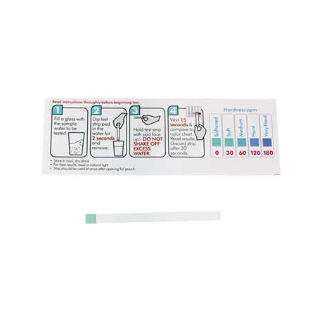 Bandelette test de durete de l'eau lave-vaisselle Bosch 00056317