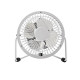 Ventilateur usb blanc pour bureau table ou chevet Nedis FNDK1WT10