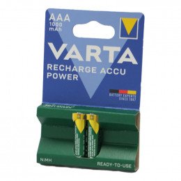 Piles rechargeables aaa nimh 1000mah pre-chargees Varta 5703301402