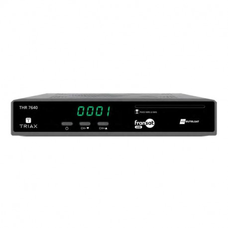 Recepteur fransat uhd thr7640 1 hdmi Triax 305164