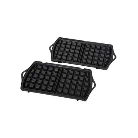 Plaques a gaufres pack de 2 pour croque-monsieur Moulinex TS-01035830