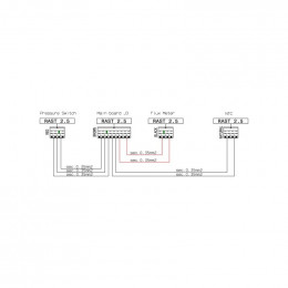 Rampe pressostat element sensi pour lave-linge Aeg 808007101