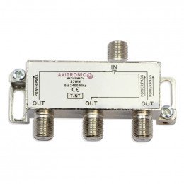 Repartiteur tv 3 directions 5 - 2400 mhz Axitronic REP3S