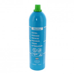 Gaz refrigerant isobutane r600 420g/750ml pour refrigerateur Brandt G618138