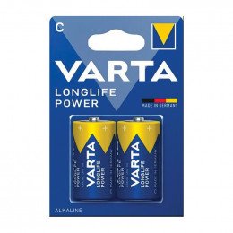 Piles alcaline c lr14 longlife power Varta 4914121412