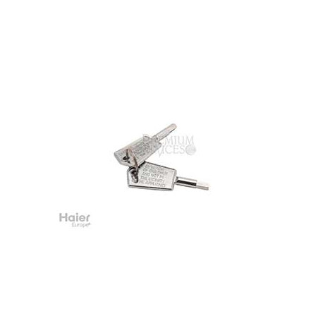 Clefs de serrure pour refrigerateur /congelateur Haier 49053770