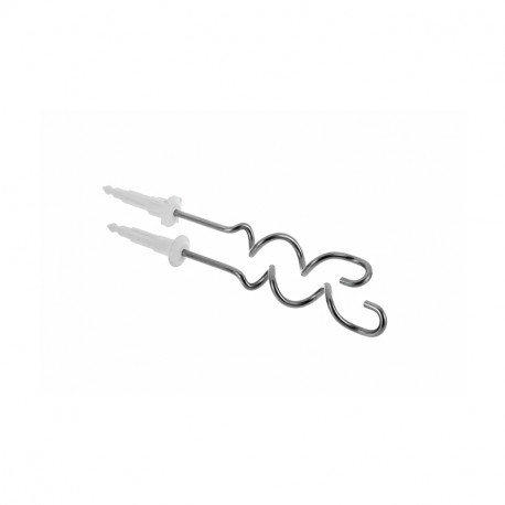 Crochets petrisseurs pack de 2 robot pour batteur cuisiniere Bosch 00651064