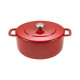 Cocotte en fonte ronde 24cm Combekk CO190124RD