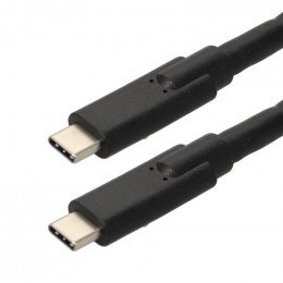 Cable usb-c vers usb-c 4k longueur 1.5 m - noir Itc 302459