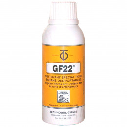 Aerosol nettoyant ecrans plats gf22 + 2 chiffons non tisses Technoutil A22