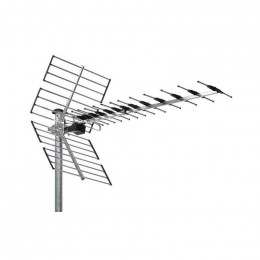 Antenne uhf 43 elements lte700 5g - canaux 21 a 48 gain 15 db Wisi EZ457LTE700