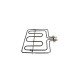 Resistance voute grill pour cuisiniere Zanussi 357035501