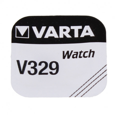 Pile montre argent v329/sr731 1.55v Varta 329101111