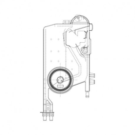 Collecteur petit pour lave-vaisselle Electrolux 117048185