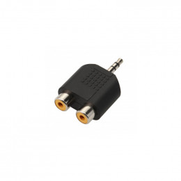 Adaptateur 2 rca fem/3.5 male Itc 301751